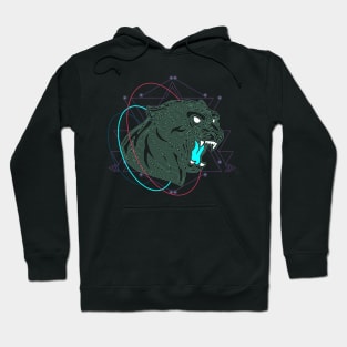 Panther Wild Angry Hoodie